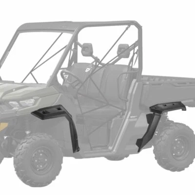 Heavy Duty Extended Fender Flares for 2016-2026 Can Am Defender HD 5 / 8 / 10 - Image 1 of 4