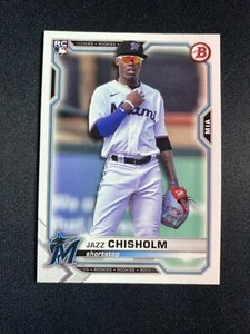 2021 Bowman #71 Jazz Chisholm  Miami Marlins  Rookie RC Qty - Picture 1 of 1