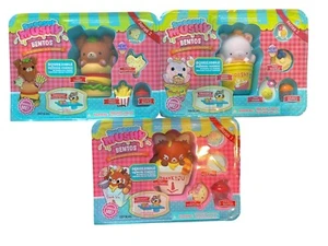 Smooshy Mushy Bentos Caja Serie 2 Libby Labby Riley Panda Harper Hippo Lote de 3 - Imagen 1 de 1