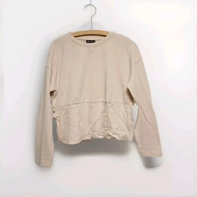 C&A Premium Damen Pullover Gr. 38 beige Lagen Bluse Pulli langarm Sweatshirt A13 - Bild 1 von 4