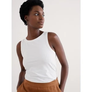 Seasalt Wild Plain Racerback Vest - Salt - 10 12 14 16 - BNWT - Was £16.95 - Picture 1 of 6