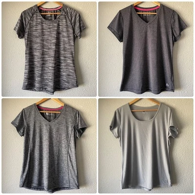 Juego de 4 camisetas RBX Performance Active para mujer L informales entrenamiento al aire libre Foto 1 de 4