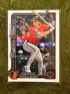 2025 Topps Series 1 #220 Jackson Holliday Baltimore Orioles Future Stars - Bild 1 von 2