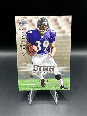 2008 Upper Deck Ray Rice Baltimore Ravens Rookie Exclusives Star Rookie # RE42 - Image 1 of 2