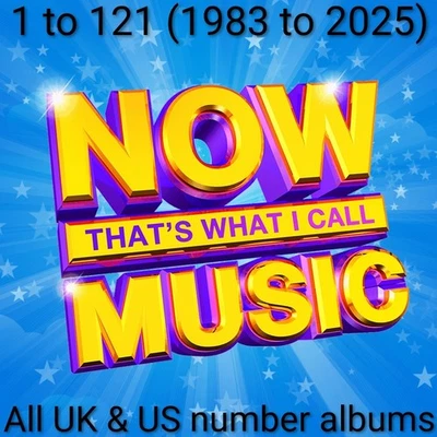 Now That's What I Call Music! 1-121 ALL ALBUMS 1983-2025 + tons more see listing - Image 1 of 4