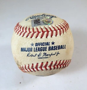 2022 Cincinnati Reds Pittsburgh Pirates Game Used Baseball Avisail Garcia GO - Picture 1 of 4
