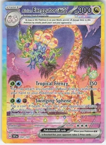 Alolan Exeggutor ex - Special Illustration Rare SV08: Surging Sparks 242/191 - Bild 1 von 2