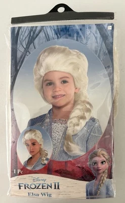 Peluca Disney Frozen II Elsa de vestir nueva Foto 1 de 2