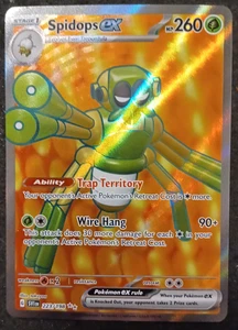 2023 Pokémon Scarlet & Violet Base Set Spidops ex 223/198 Holo - Bild 1 von 2