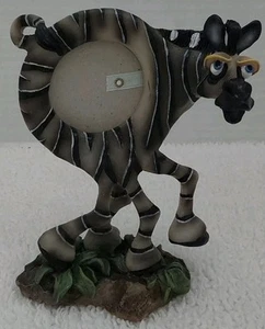 Pazifik Bilder Fotorahmen Zebra Safari Handarbeit bemalt Kinderzimmer Deko  - Bild 1 von 10