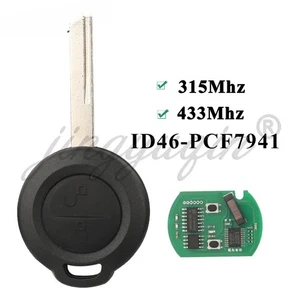 2Buttons Remote Car Key Fob for Mitsubishi Colt 2002-2012 Cabriolet 2006-2008 - Picture 1 of 14