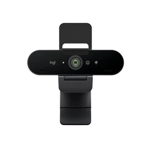 Logitech Brio 4K Webcam, Video Calling, Noise-Cancelling mic, HD Auto Light Corr - Photo 1/10
