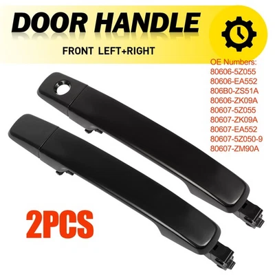 2x Manija exterior puerta delantera izquierda+derecha para Nissan Frontier 2005-2008 lisa Foto 1 de 4