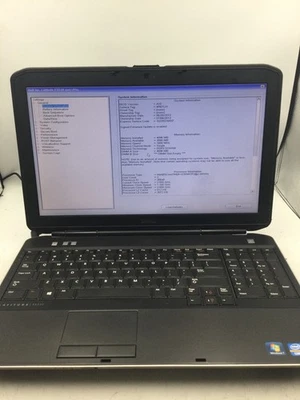 DELL LATITUDE E5530 - BOOTS TO BIOS - INTEL I5 3230 - NO RAM - READ DESCRIP -BB - Image 1 of 4