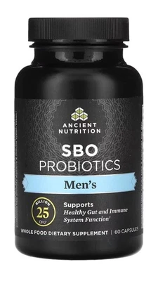 Ancient Nutrition SBO Probióticos Suplemento Dietético Hombre 60 Cápsulas Exp 4/26+ Foto 1 de 2