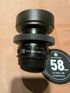ANAMORPHIC HELIOS 44-2 2/58mm lens Cine mod - Blue Flare 44M-4 Canon EF Mount - Picture 1 of 5