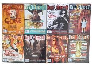 Rue Morgue Vintage Magazine Lot - 50 Years Of Gore Issue 8 Issue Stack! Horror - Bild 1 von 16