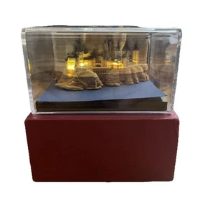Harry Potter Mini Hogwarts Castle - Memo Pad Block Paper With Lights See Photos - Picture 1 of 6