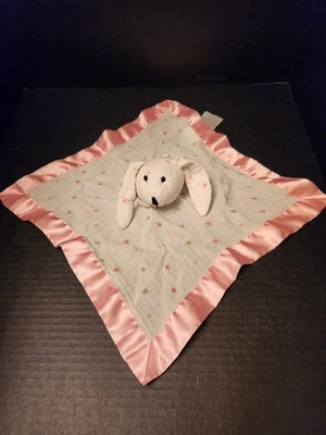Aden + Anais Bunny Lovey Musy Mate Pink Oh My Stars Security Blanket Muslin HTF - Image 1 of 4