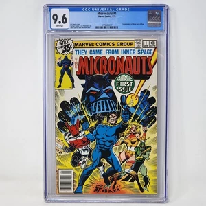 Micronauts #1 CGC 9.6 White Pages First Baron Karza Appearance 1st App Key Grail - Picture 1 of 22