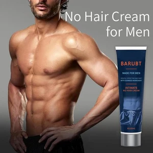 BARUBT,Intimate Private Permanent Hair Removal Cream Painless Natural for Men - Picture 1 of 10