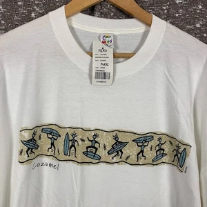 Camiseta De Colección Miro Años 90 Arrecife Cozumel México Surf Olas Peces T-XXL NUEVA SIN ETIQUETAS - Imagen 1 de 9