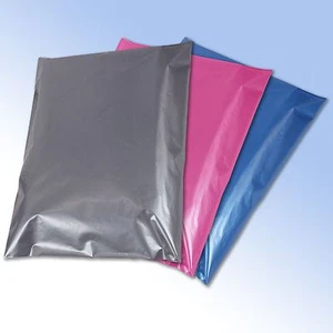 50 Mixed Mailing Postage Bags Grey Pink Blue in 4 sizes - Picture 1 of 7