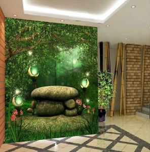 3D Dream Forest 3084 Wallpaper Mural Wall Print Wall Wallpaper Murals US Coco - Picture 1 of 11
