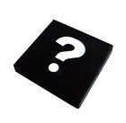 Lego 4 Stück schwarze Fliesen 2x2 mit Fragezeichen ? Aufdruck (3068bpb0198)