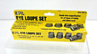 New Listing5 Piece Eye Loupes Set 2X-10X Magnifying Jewelry Hobby Ground Glass Lens Compact