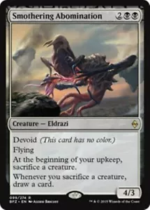 SMOTHERING ABOMINATION - MTG Battle for Zendikar Rare Creature - Picture 1 of 1