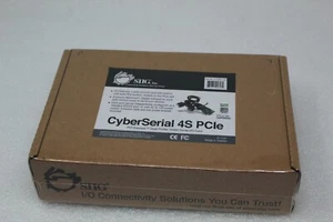 Nowy! SIIG CyberSerial 4S PCIe Dual Profile 16950 Szeregowa karta I/O JJ-E40011-S3 - Zdjęcie 1 z 4
