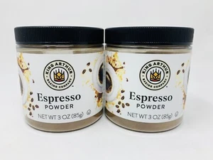 KING ARTHUR Premium Espresso Powder *Set of 2* Concentrated for Baking 3 oz/ 85g - Picture 1 of 8
