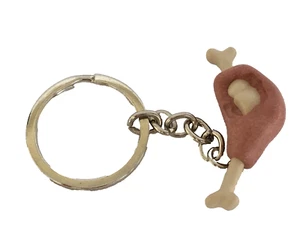 Playmobil Miniature Leg of Ham Keychain - Picture 1 of 3