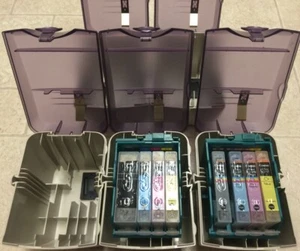 Canon BC33 BC34 Color Inkjet Printer Cartridge Box/Holder/Caddy/Case (5pcs) - Picture 1 of 3
