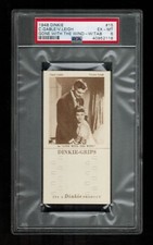 PSA 6 GABLE & LEIGH in GONE WITH THE WIND 1948 Dinkie Card #15 COMPLETE WITH TAB