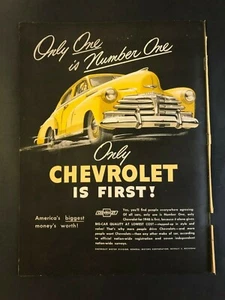 1948 Chevrolet Ad - Picture 1 of 1