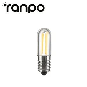 1PCS Ranpo E14 Dimmable Filament Refrigerator Lamp Household Bulb 1W 2W 4W Bulb - Picture 1 of 12