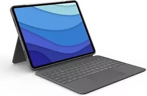 Logitech Combo Touch Detachable Keyboard Case With Trackpad And Smart Connector - Picture 1 of 4