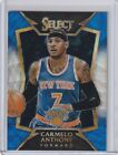 Carmelo Anthony Knicks 2014/15 Panini Select Concourse #63 Silver & Blue Prizm