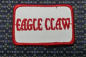"ADLERKRALLE (ANGELN) Bügeln oder Nähen Patch 3""x2" - Bild 1 von 2