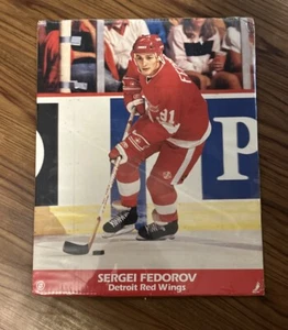 Sergei Fedorov 16x20 Detroit Red Wings NHL poster sealed cardboard 1990s READ🔥 - Picture 1 of 6