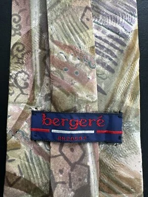 Corbata para hombre Berger'e Silk L56" W 3,75" dobladura Foto 1 de 3