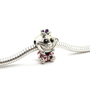 PANDORA ALICE & THE WONDERLANDS CAT PENDANT 3.2G S925 (EPJ029575) - Picture 1 of 7