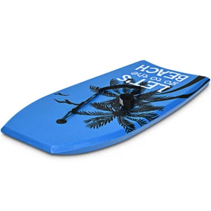 41" Super Lightweight Bodyboard Surfing W/Leash EPS Core Board IXPE Blue - Picture 1 of 6