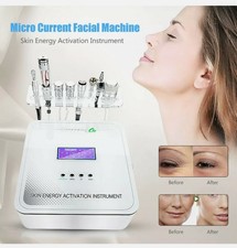 8 in1 RF Hydro Oxygen Jet Spray Microcurrent Facial Rejuvenation Machine