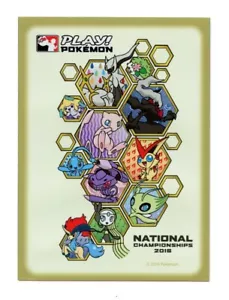 2016 National Championships Competitor Individual Card Sleeve Pokemon Original - Picture 1 of 3