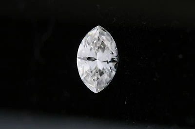 GIA 0.52ct Marquise Loose Natural Diamond I color, SI1 clarity 7.43x4.48x2.62mm - Image 1 of 3
