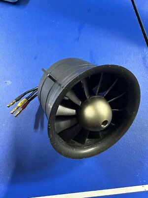 E-Flite Ducted Fan Unit: 80mm 12 Blade V2 w/ Motor 3270-2000kV F18 F4 Havoc - Image 1 of 3