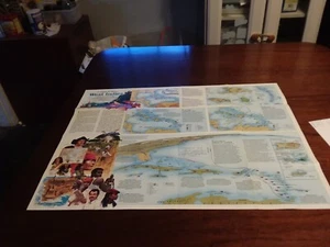 National Geographic Map: The Making of America West Indies November 1987 - Picture 1 of 13